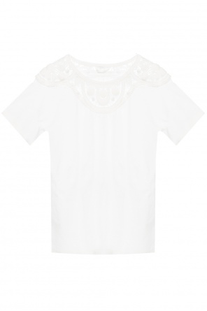 Lace-trimmed top, zdjęcie 1 Lace-trimmed top od Chloe